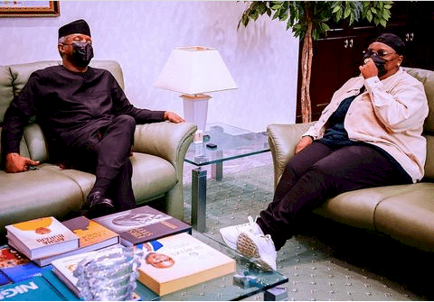 “Wonderland in Aso Rock” – Teni says as she pays Vice President Osinbajo a visit