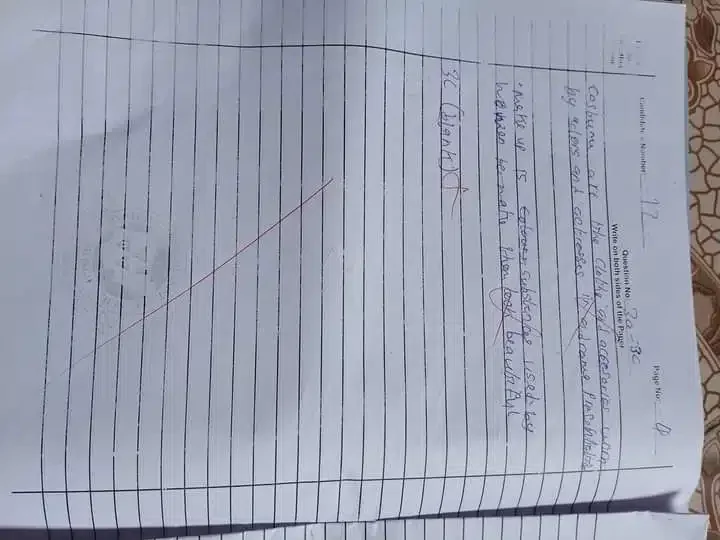 'This is not the first time' - Nigerian mother calls out son's teacher over tough marking scheme