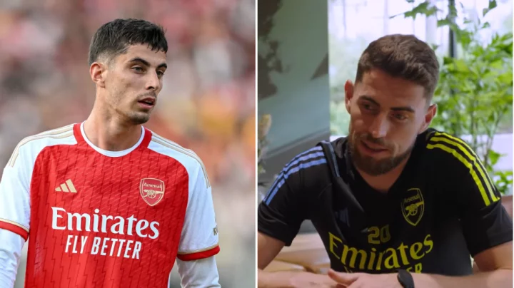 'I called him straightaway' - Jorginho helped convince former Chelsea teammate Kai Havertz to join Arsenal