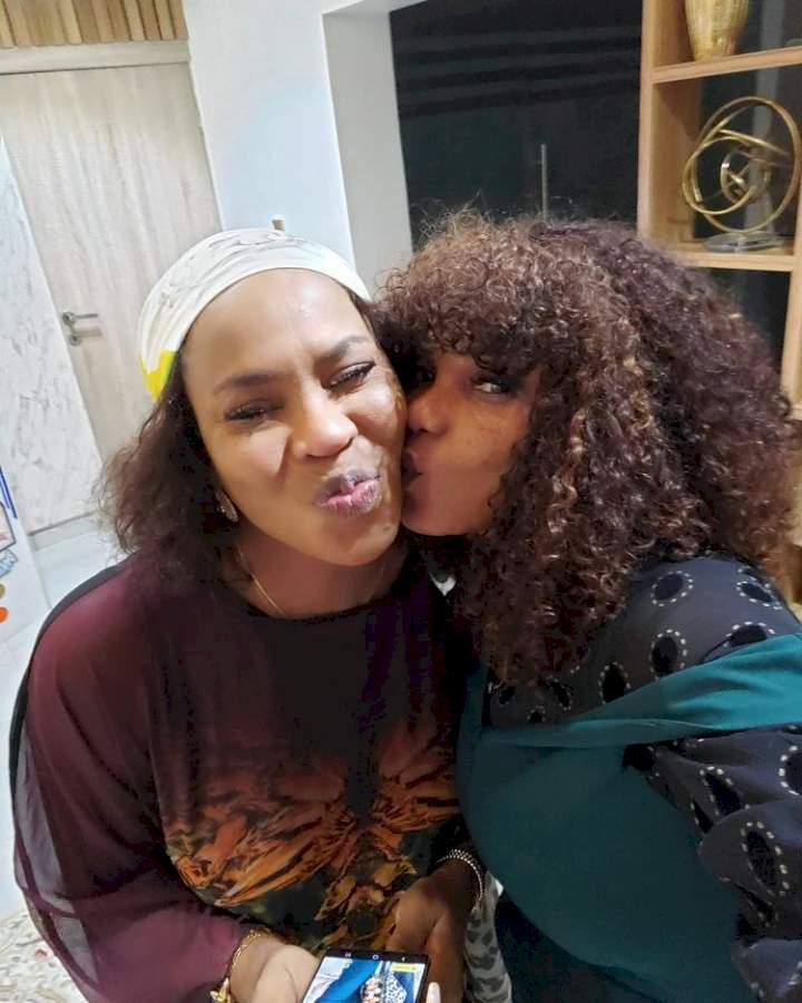 Iyabo Ojo and Fathia Balogun reconciles after two years of conflict