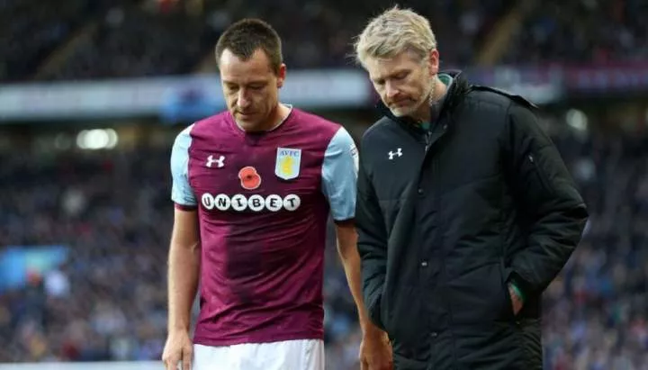 John Terry played for Aston Villa in 2018