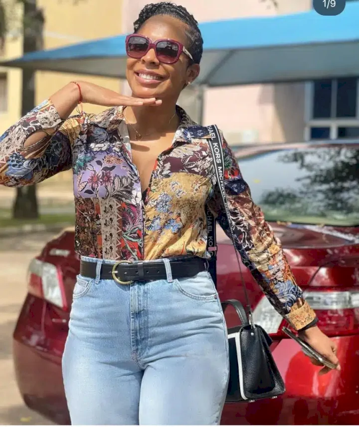 Tboss blows hot, slams lady for invading her personal space while shopping