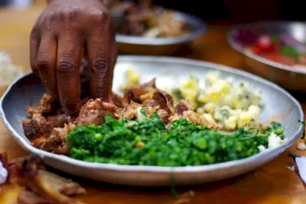 'It's a sign of disrespect for a woman to take meat before her man' - man claims