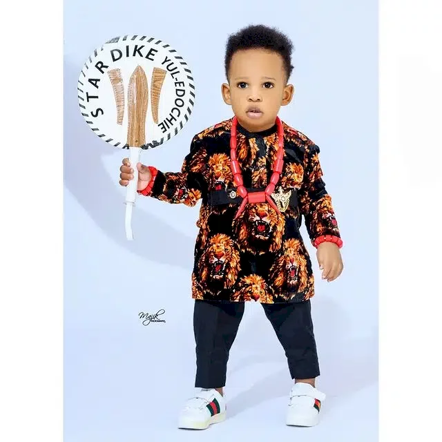 'You shall be 10 times greater than me' - Yul Edochie celebrates son as he turns one