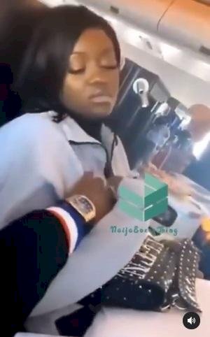 “God knows the best” – Reactions as old videos of Davido fondling Chioma’s chest resurface