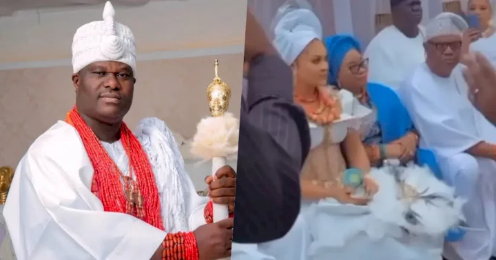 Ooni of Ife officially marries third wife Tobi Phillips (Videos)