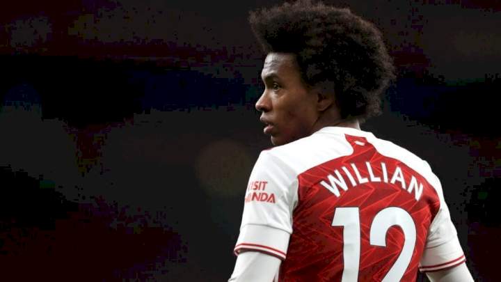 EPL: Willian in talks to leave Arsenal