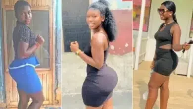 Ghanaian lady shares stunning transformation after few years (Photos)