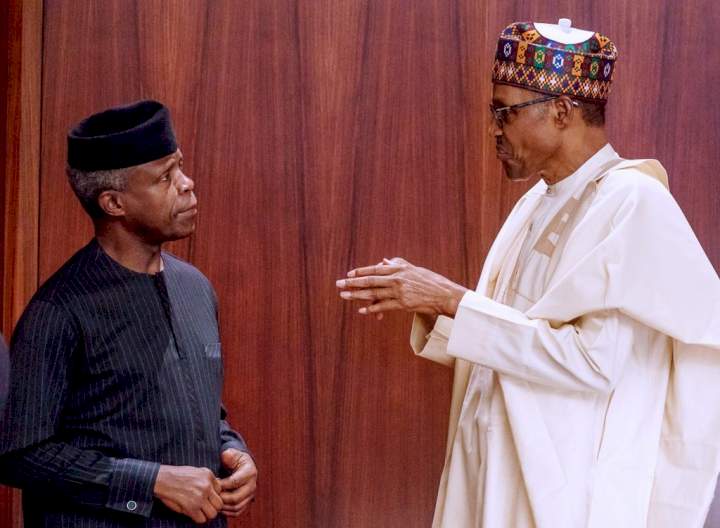 Osinbajo opens up on having issues with Buhari