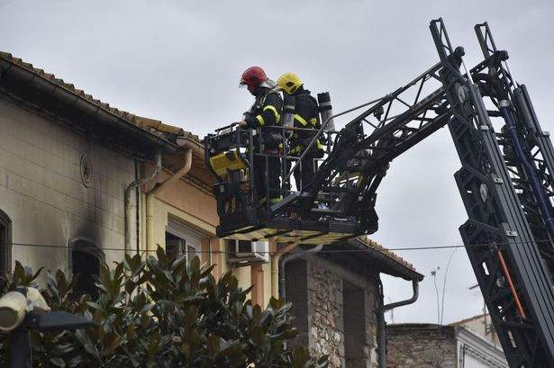 At least seven including two children killed in fire caused by an explosion in France (photos)