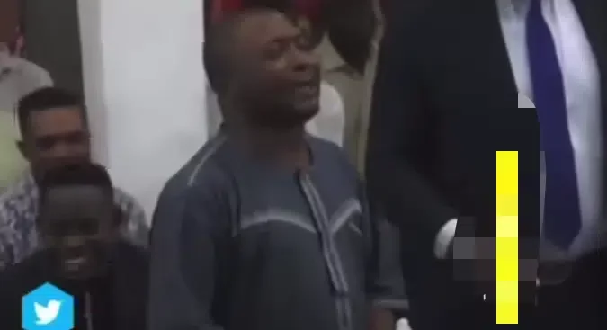 'You carried an ashewo last night' - Pastor embarrasses church member during service (Video)