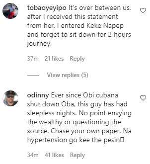 'Obi Cubana mama burial dey really pain this man' - Reactions as Reno Omokri says only people with inferiority complex oppress others with their money