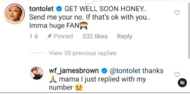 'Bob will come for you' - Reactions as Tonto dumps Bobrisky for her new friendship with James Brown
