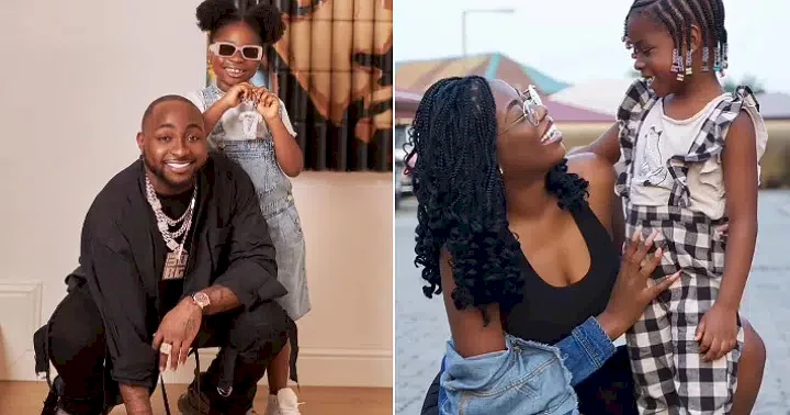 "Is my daddy the man in your life?" Davido's daughter, Imade questions her mother Sophia Momodu, she replies (Video)