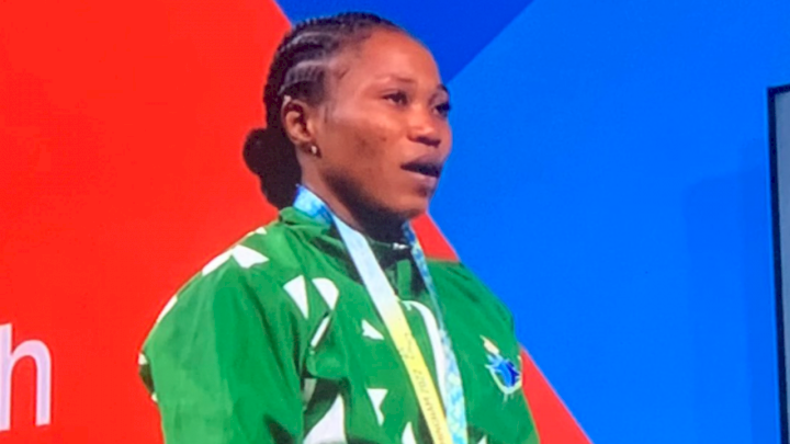 Commonwealth Games 2022: Olarinoye Adijat wins Nigeria's first gold medal
