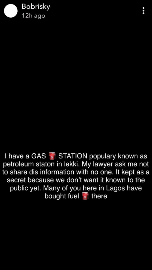 I turn insults to money - Bobrisky brags about owning a petrol station and acquiring a hotel worth N800M in Lagos