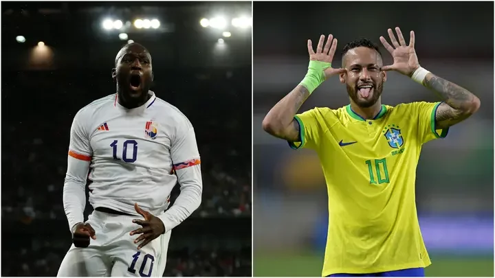 Romelu Lukaku Equals Neymar's Record After Scoring for Belgium in Euro 2024 Qualifier