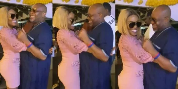 "Missing my Obim" - Actress, Iyabo Ojo gushes as she shares romantic video with lover, Paul O (Watch)