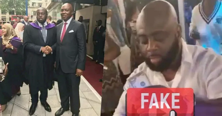 That isn't his son - Saraki's former aide reacts to video of look-alike of former senate president's son spraying money on strippers