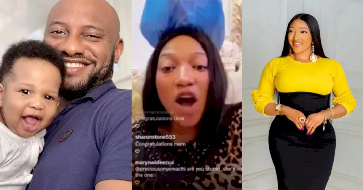 Christabel Egbenya cries out after being dragged into Yul Edochie's saga as 'husband snatcher' (Video)