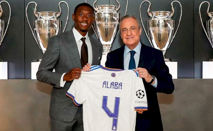 Real Madrid: Why I picked ex-captain, Sergio Ramos' shirt number - Alaba