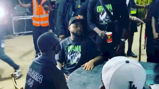 Davido, Zlatan Ibile and others attend candlelight service of Obama DMW (Video)