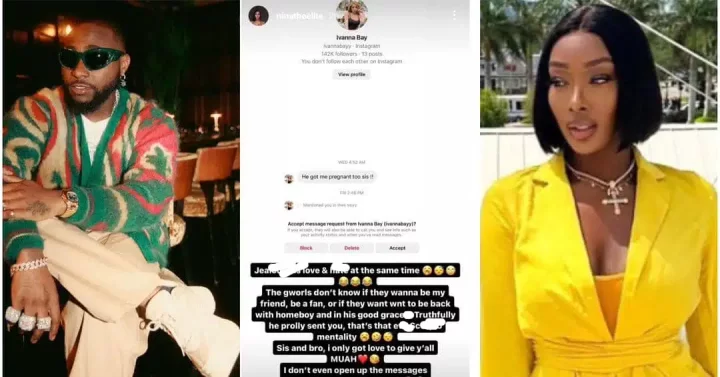 I know Davido sent her - Anita Brown says as she exposes chat with singer's baby mama Ivanna Bayy