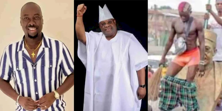 Obi Cubana reacts as Portable congratulates Ademola Adeleke despite drumming support for APC