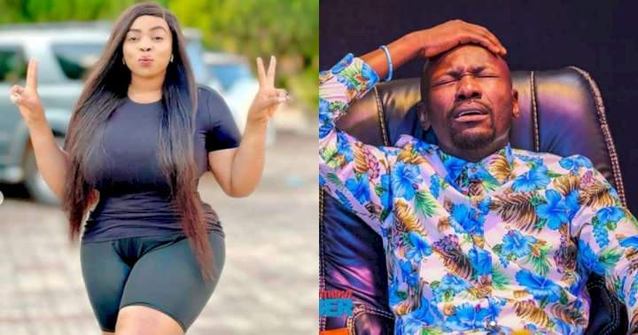 Georgina Ibeh reacts to claims of threesome with Apostle Johnson Suleman