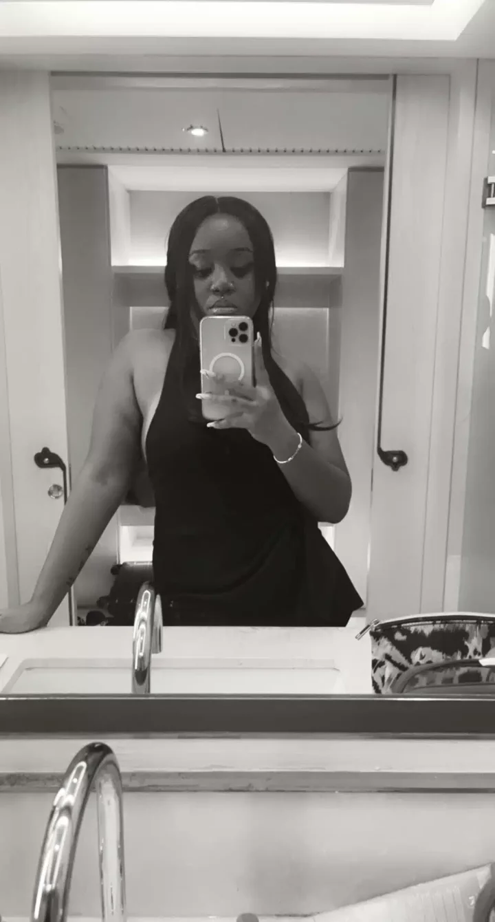 Nigerian lady shows off 5.3 million Lebanese pounds spent on lunch