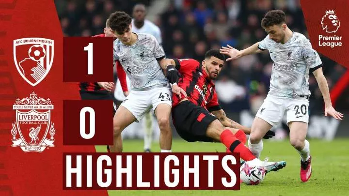 AFC Bournemouth 1 - 0 Liverpool (Mar-11-2023) Premier League Highlights