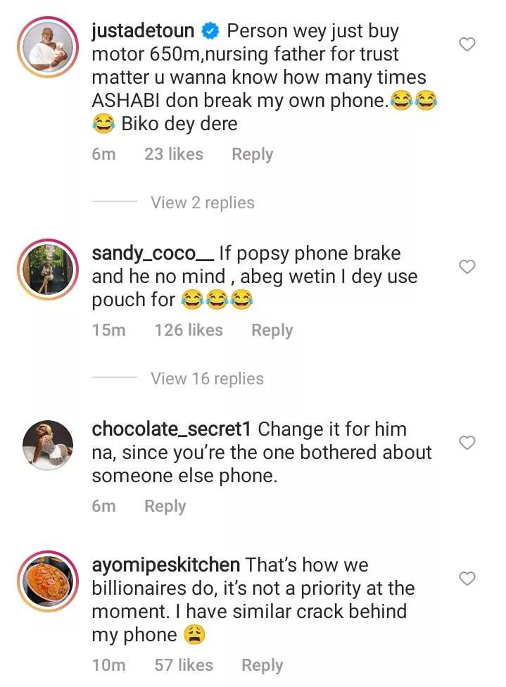 'Popsy no wan change phone' - Reactions trail video of Wizkid's battered iPhone