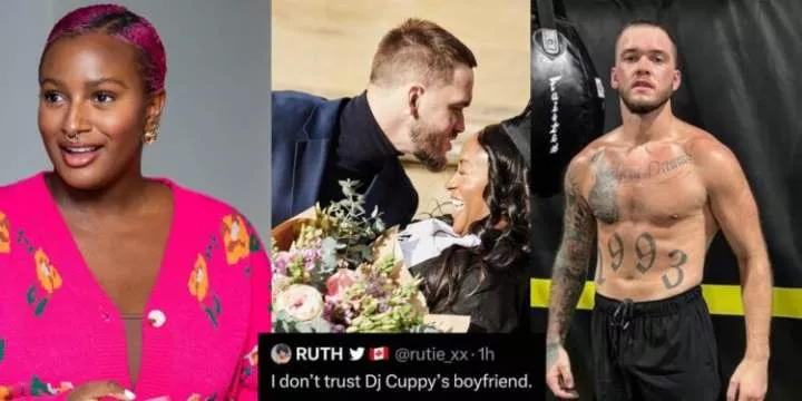 DJ Cuppy replies lady who said she doesn't trust her partner, Ryan Taylor