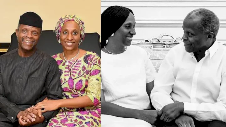 "I'm proud of you" - Dolapo Osibanjo hails husband following his defeat at the APC primaries