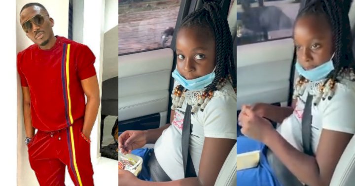 How I broke up with my three boyfriends - Comedian Bovi's 7-year-old daughter, Elena shares (Video)
