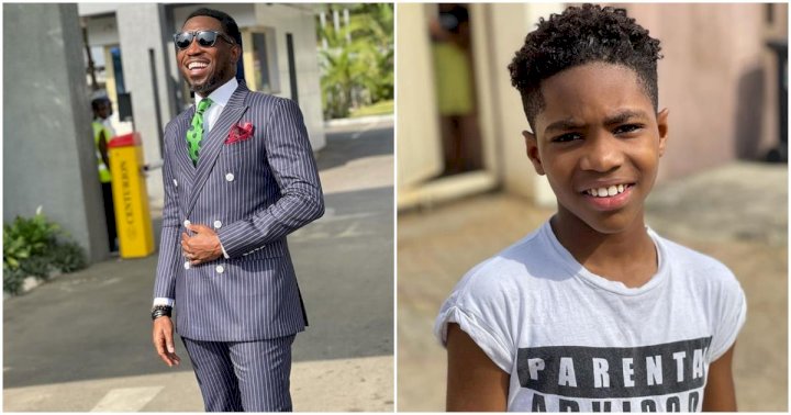 "My joy is full" - Singer Timi Dakolo says as he extols his son for being a genius