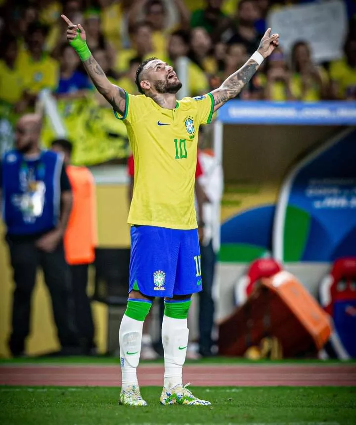 Before the triumph over Bolivia, Neymar's most recent game for Brazil was the World Cup quarterfinal defeat to Croatia. Image Credit - Neymar/Instagram