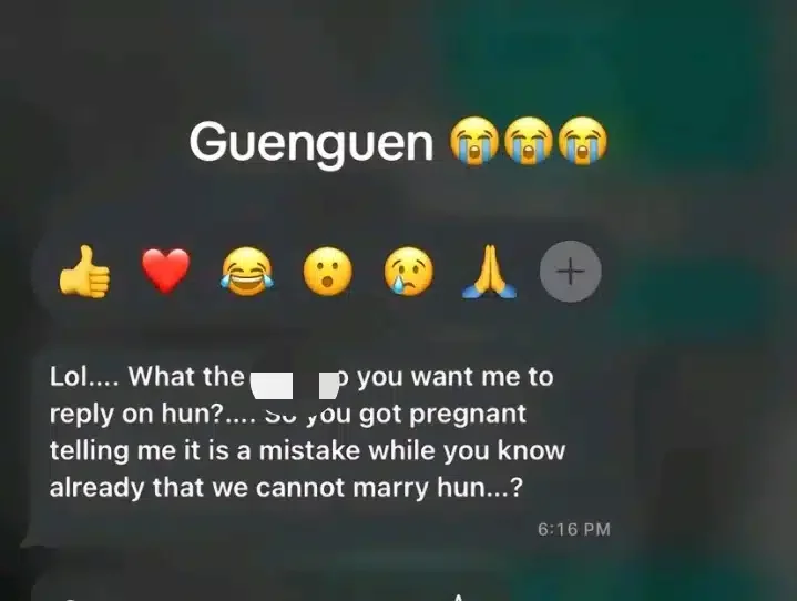 'You're not my type and we cannot marry' - Lady gets shocking replies as she pranks boyfriend with pregnancy, their 3-year relationship crashes