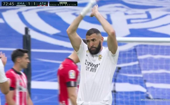 Karim Benzema scores on final Real Madrid appearance and breaks record set by Cristiano Ronaldo