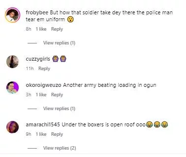 Soldier And Police Officer F!ght Dirty in Ogun State (Video)