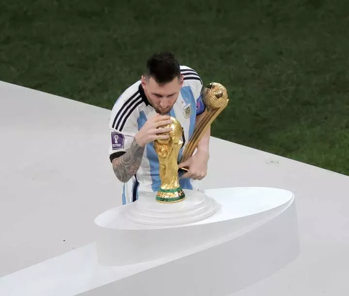 Lionel Messi won the world cup for Argentina