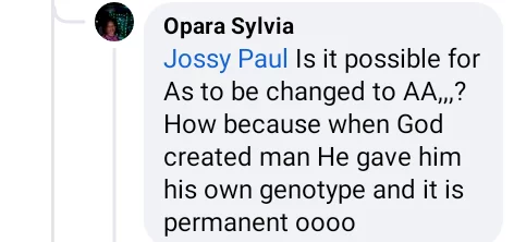 'God changed my genotype from AS to AA' - Nigerian lady shares her 'testimony'
