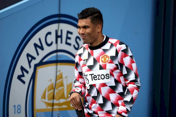 Casemiro set for full Premier League debut against Everton after Manchester United's horror derby showing