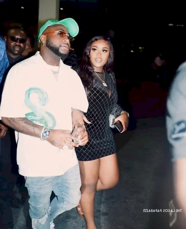 'Una love too sweet' - Reactions as Davido and Chioma gush over each other