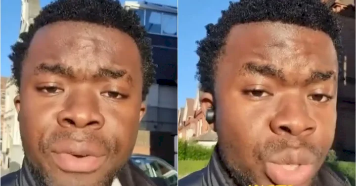 "Knack well before you come to UK" - Nigerian man advises people getting ready to 'japa' (Video)