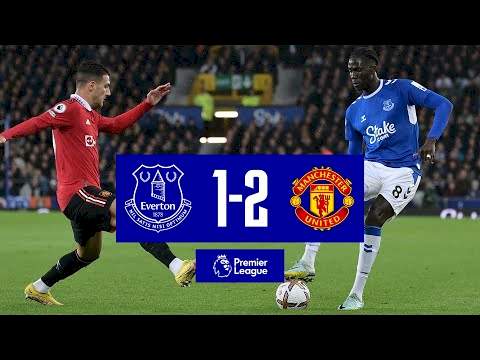 Everton 1  -  2 Manchester United (Oct-09-2022) Premier League Highlights