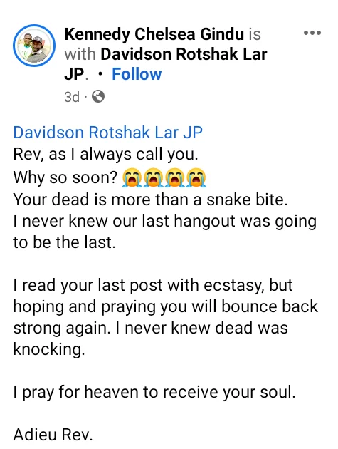 'Everyone will forget me and move on with their lives' - Nigerian man dies one year after he penned poignant post on what will happen after his death