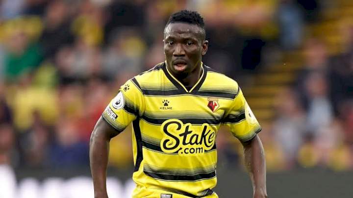 Watford release Super Eagles midfielder Oghenekaro Etebo