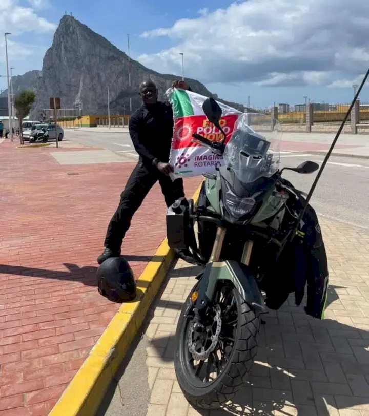 Nigerian biker denied entry into Cote d'Ivoire; makes U-turn