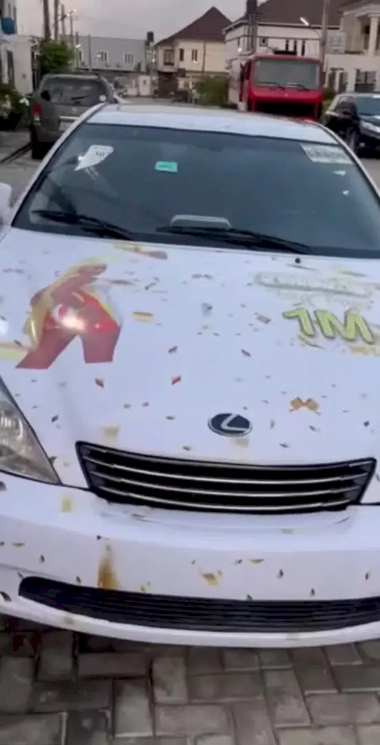 Papaya Ex gifts out brand new Lexus car and 10 iPhones in celebration of 1M followers (Video)
